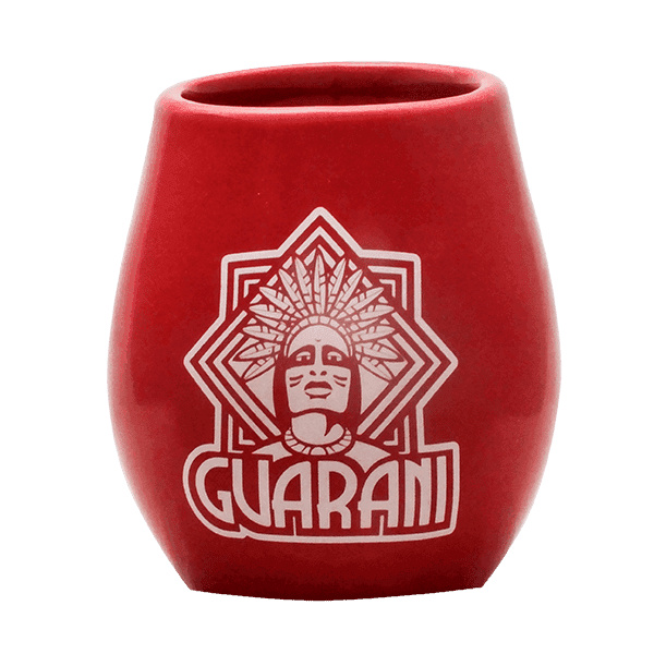 Keramická kalabasa červená Guarani, 200 ml