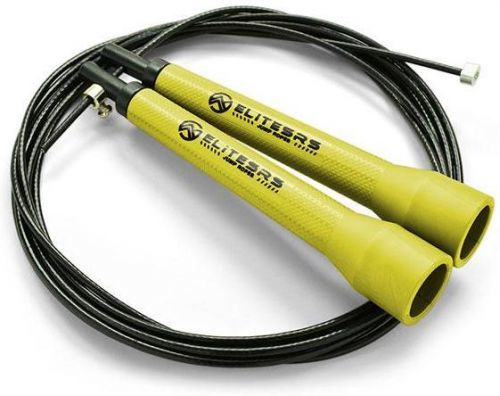 Švihadlo ELITE SRS Ultra Light 3.0 / Yellow Handles / Black Cable