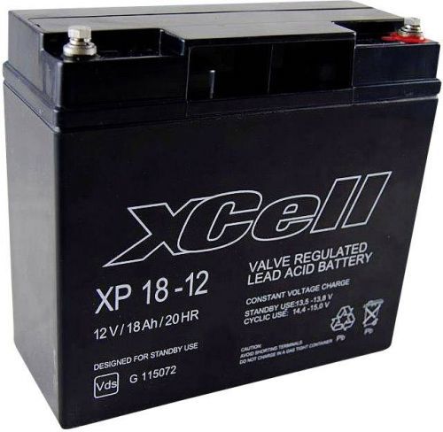 Olověný akumulátor XCell XP1712 XCEXP1812, 18 Ah, 12 V