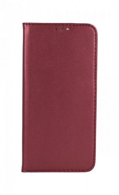 Pouzdro TopQ iPhone 13 Pro Max Smart Magnetic knížkové vínové 64548