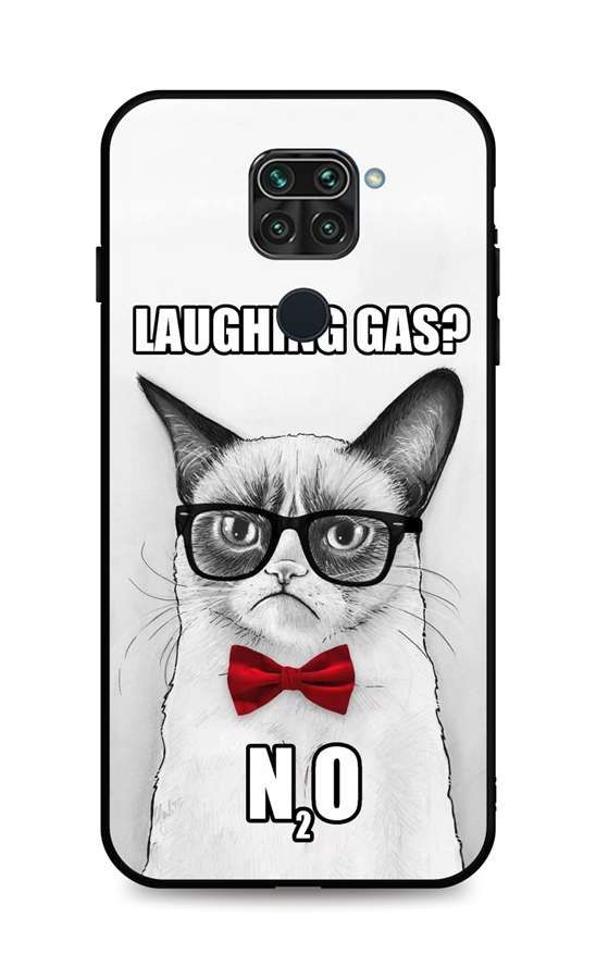 Kryt TopQ Xiaomi Redmi Note 9 3D silikon Grumpy Cat 50115