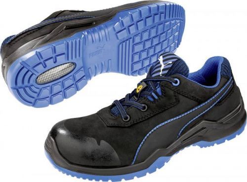 Bezpečnostní obuv ESD S3 PUMA Safety Argon Blue Low 644220-43, vel.: 43, černá, modrá, 1 pár