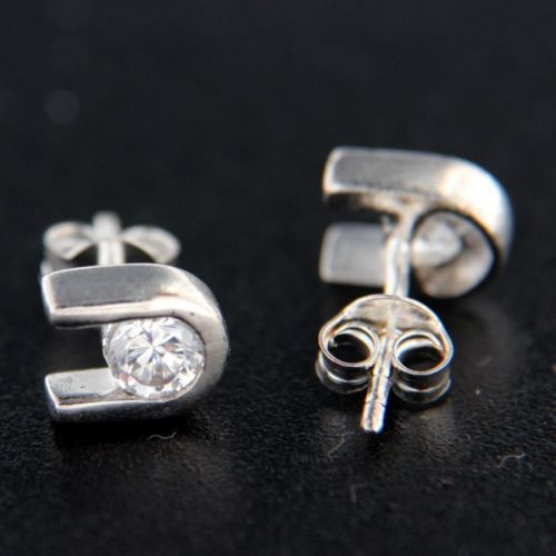 Stříbrné náušnice 14666