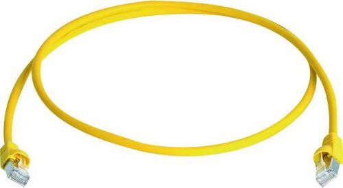 Síťový kabel RJ45 Telegärtner L00006A0051, CAT 6A, S/FTP, 25.00 m, žlutá