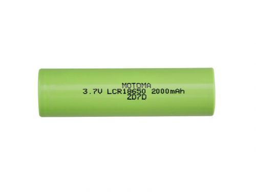Baterie Li-Ion 18650 3,7V/2000mAh 6A MOTOMA