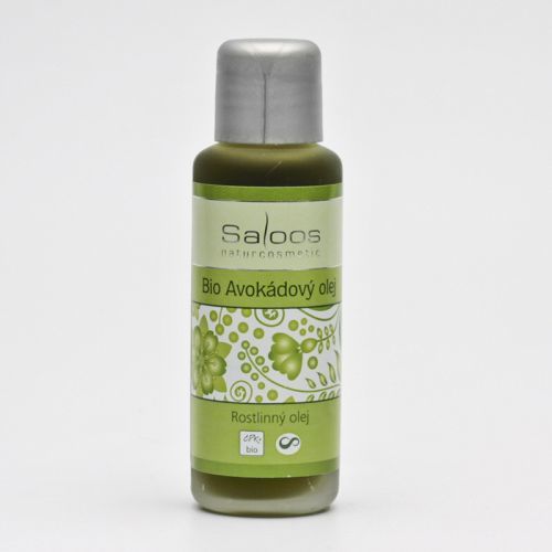 Saloos Bio Avokádový olej rostlinný lisovaný za studena varinata: 50ml