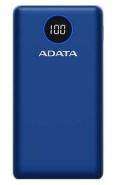 ADATA P20000QCD Power Bank 20000mAh modrá