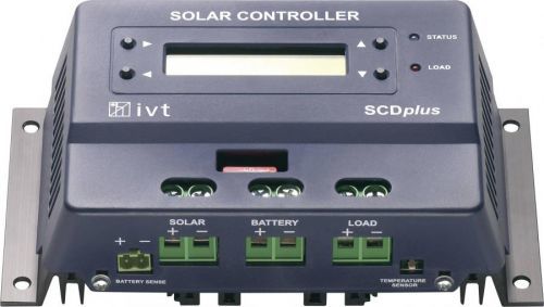 Solární regulátor nabíjení IVT SCDplus 25A 200042, 25 A, 12 V, 24 V