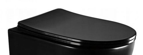 MEXEN LENA, SOFIA, RICO, CARMEN (660) WC sedátko Soft Close, slim, černá 39100185