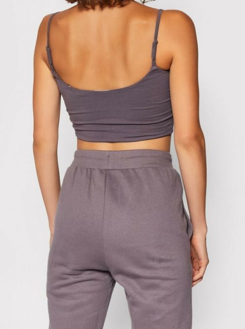 Dámský crop top O1BA10KASI1 - G9A6 - Šedofialová - Guess - S - Šedá fialová
