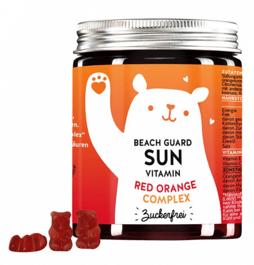 Bears With Benefits Beach Guard Antioxidační vitaminový komplex na opalování 60ks