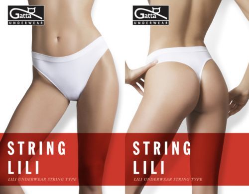 Tanga String LILI - Gatta Černá S