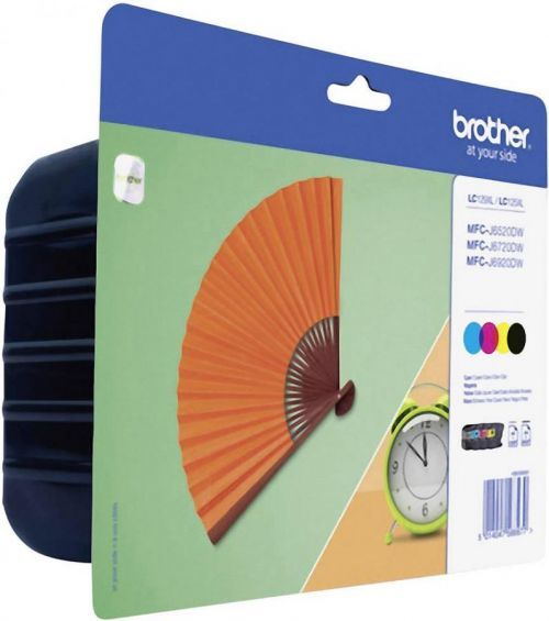 Brother LC129XL Value Pack - 4-balení - černá, žlutá, azurová, purpurová - originál - blistr se zabezpečením - inkoustová cartridge - pro Brother MFC-J6520DW, MFC-J6720DW, MFC-J6920DW