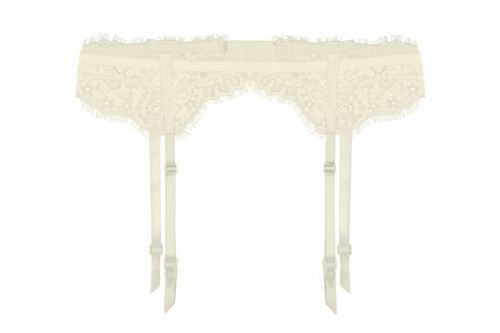 Julimex fuchsia ecru Podvazkový pás M ecru