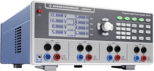 Laboratorní zdroj s nastavitelným napětím Rohde & Schwarz HMP4040, 32 V (max.), 10 A (max.), 384 W, Počet výstupů: 4 x