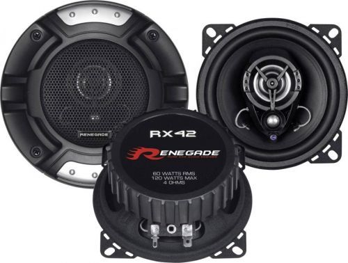2cestný koaxiální vestavný reproduktor Renegade RX42, 120 W
