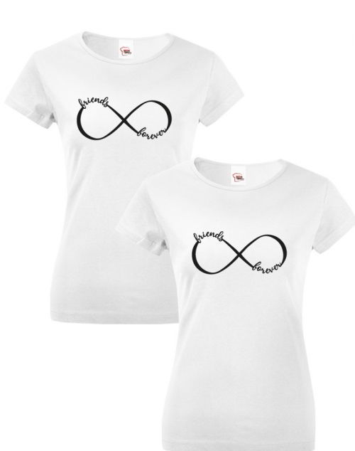 Dámská trička Friends Forever - BFF trika pro nejlepší kamarádky