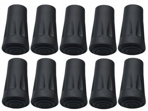 10 x koncovky náhradní díl patky na trekingové hole set guma