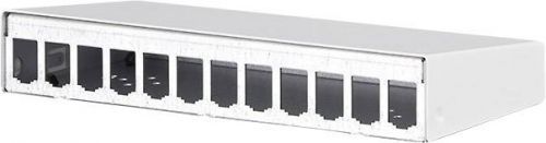 Síťový patch panel Metz Connect 130861-1202-E, 12 portů, nevybavený specifikací, 1 U