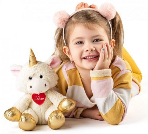 Jednorožec Goldie velký, 20 cm