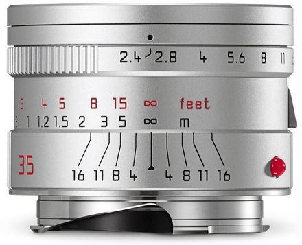 Leica 35 mm f/2,4 ASPH. SUMMARIT-M stříbrný