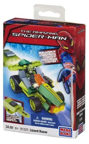 MEGA BLOKS Spiderman závodní auta - Lizard racer