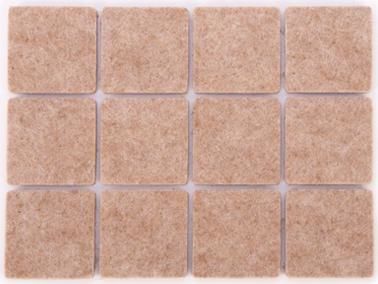 Samolepicí podložky pod nábytek PRESTO 30 x 30 mm, 24 ks