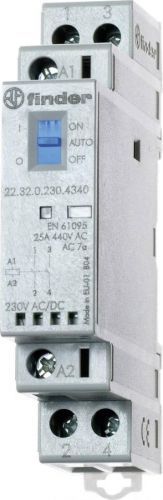 Stykač Finder 22.32.0.012.4540, 12 V/DC, 12 V/AC, 25 A, 1 ks