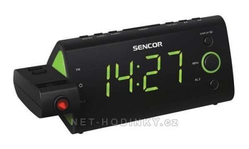 Sencor Radiobudík SENCOR SRC-330 GN projekční 152352 oranžová