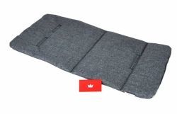 Matrace do kočárku jeans šedá