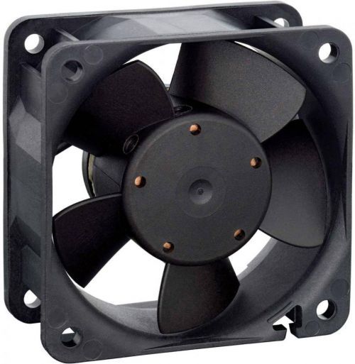Axiální ventilátor EBM Papst 614NGL 9272206012, 24 V, 16 dB, (d x š x v) 60 x 60 x 25 mm