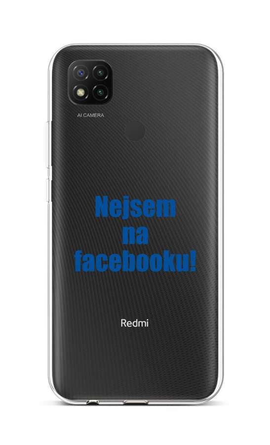 Kryt TopQ Xiaomi Redmi 9C silikon Nejsem na Facebooku 53066