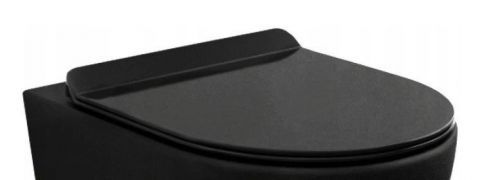 MEXEN LENA, SOFIA, RICO, CARMEN (804) WC sedátko Soft Close, slim, černá 39010185