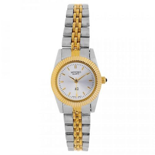 Dámské hodinky v elegantním designu stříbrno-zlaté barvy W02G.11321 W02G.11321.A