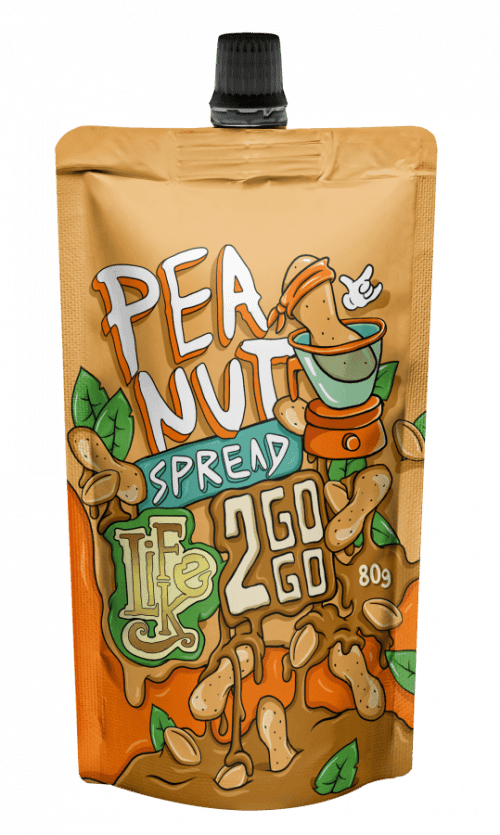 LifeLike - 2GOGO Peanut Spread, 80 g