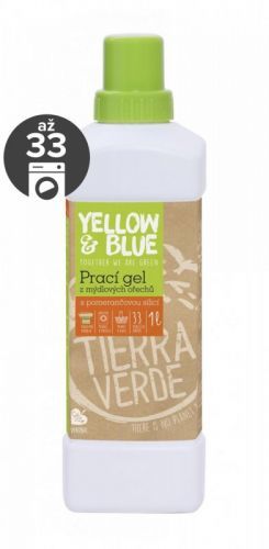 Yellow&Blue - Prací gel s pomerančem, 1 l