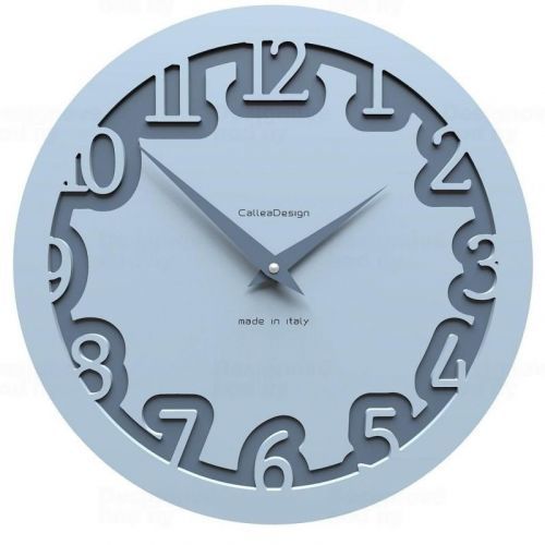 Designové hodiny 10-002 CalleaDesign Labirinto 30cm (více barevných verzí) Barva světle modrá klasik - 74 161938