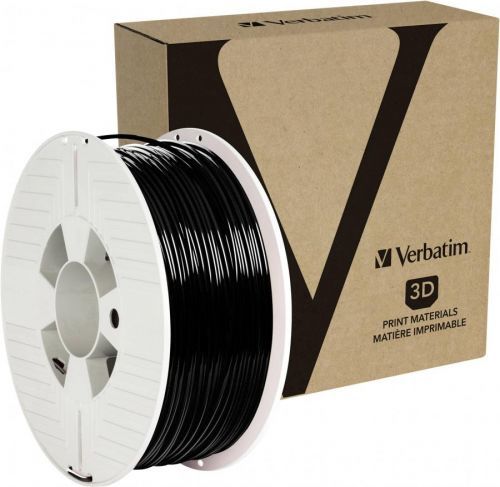 Vlákno pro 3D tiskárny Verbatim 55060, PETG plast, 2.85 mm, 1 kg, černá