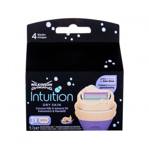 Wilkinson Sword Intuition Dry Skin náhradní břit 3 ks pro ženy