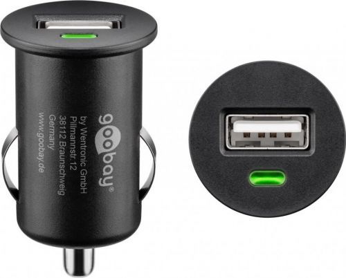 Napájecí adaptér do autozásuvky USB POWERADAPTOR 5V/1A