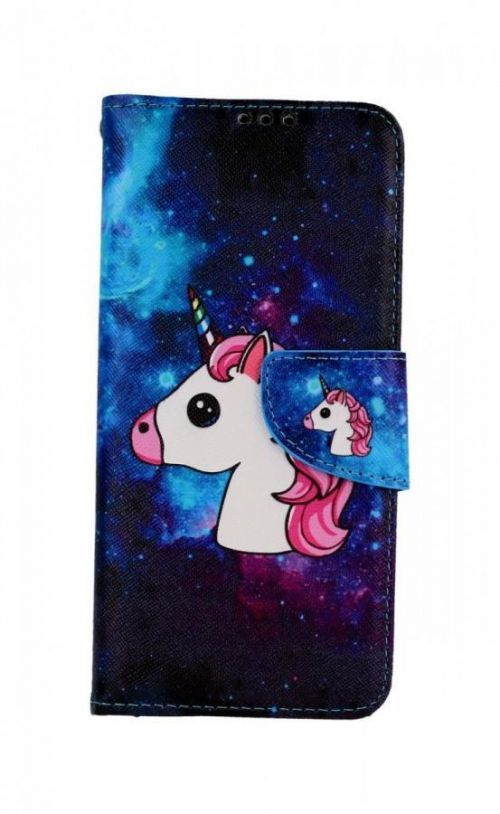 Pouzdro TopQ Realme 7 Pro knížkové Space Unicorn 64012