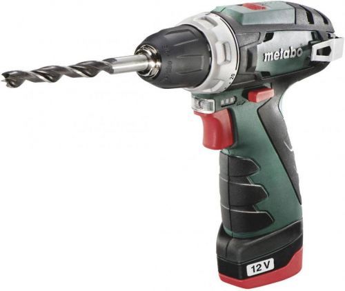 Aku vrtací šroubovák Metabo PowerMaxx BS Basic 600984000, 12 V, 2.0 Ah, Li-Ion akumulátor