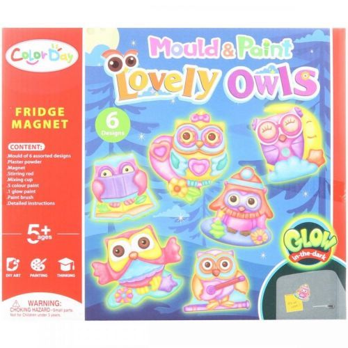 Lamps Tvořivost sádra sovičky