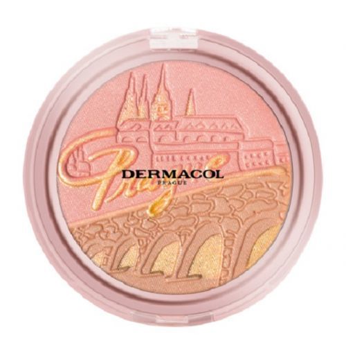 Dermacol Bronzing and Highlighting Powder With Blush Bronzující a rozjasňující pudr s tvářenkou 10,5g