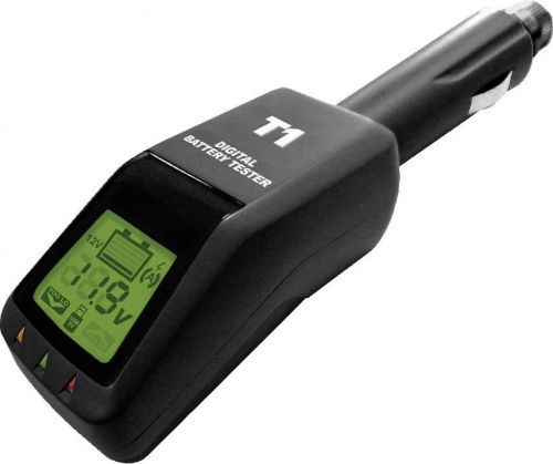 Monitorování autobaterie, tester autobaterií Helvi T1 test akumulátoru, USB konektor
