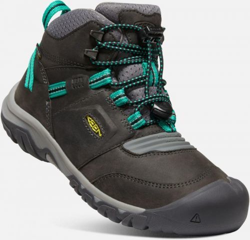 Keen RIDGE FLEX MID WP YOUTH magnet/greenlake Velikost: 32/33