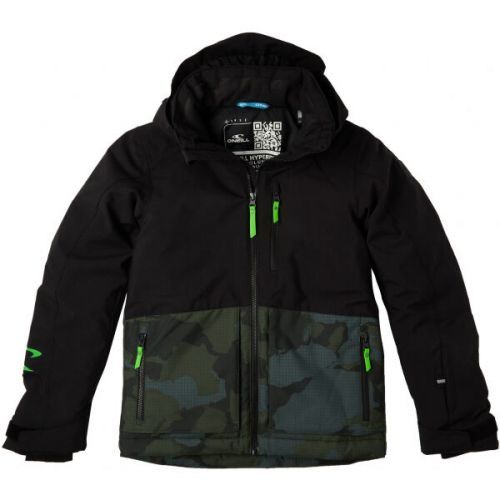 O'Neill TEXTURE JACKET  170 - Chlapecká lyžařská/snowboardová bunda