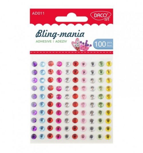 Lowlands international Dekorační kamínky - mix barev - 120 ks - 33100-184