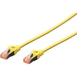 Síťový kabel RJ45 Digitus DK-1644-020/Y, CAT 6, S/FTP, 2.00 m, žlutá