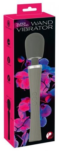You2Toys Super Strong Wand - cordless, massaging vibrator (gray)